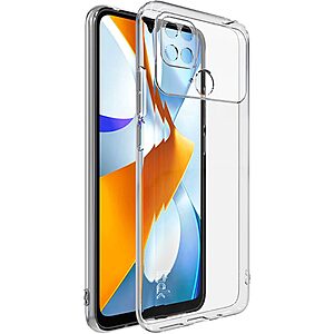 Θήκη Xiaomi Poco C40 IMAK UX-5 Series Soft TPU πλάτη διάφανη