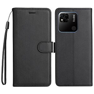 Θήκη Xiaomi Redmi 10A OEM Leather Wallet Case Series 2 με βάση στήριξης