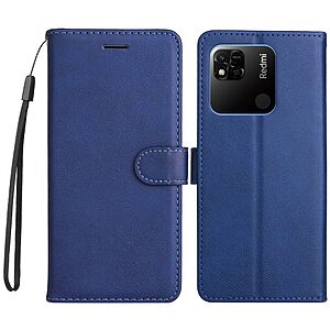 Θήκη Xiaomi Redmi 10A OEM Leather Wallet Case Series 2 με βάση στήριξης