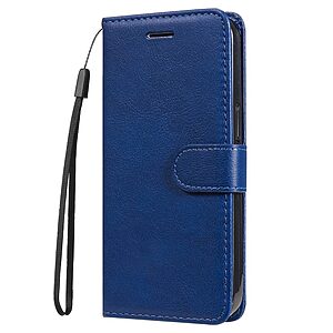Θήκη Xiaomi Redmi 10A OEM Leather Wallet Case Series 2 με βάση στήριξης, υποδοχές καρτών και μαγνητικό κούμπωμα Flip Wallet από συνθετικό δέρμα μπλε - Image 4
