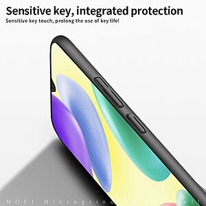 Θήκη Xiaomi Redmi 10A MOFI Shield Slim Series Πλάτη από σκληρό πλαστικό ροζ χρυσό - Image 3