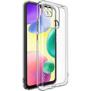 Θήκη Xiaomi Redmi 10A IMAK UX-5 Series Soft TPU πλάτη διάφανη