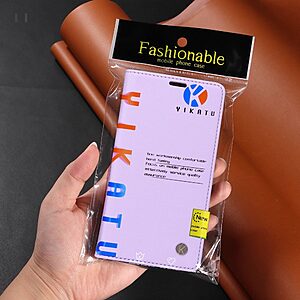 Θήκη Samsung Galaxy A23 / A23 5G YIKATU Yikatu Folio Series με βάση στήριξης, υποδοχή καρτών και μαγνητικό κούμπωμα Flip Wallet από συνθετικό δέρμα και TPU μωβ - Image 5