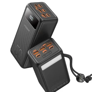 Veger VP5001 Power Bank 50000mAh 22.5W με 3 Θύρες USB-A και Θύρα USB-C Μαύρο