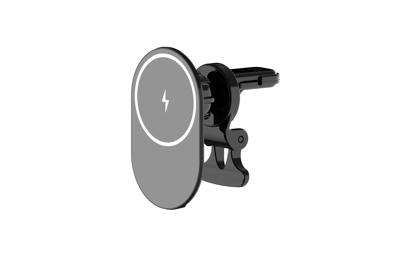 VEGER Μαγνητική Βάση Αυτοκινήτου Ασύρματη Φόρτιση Fast Charge15W στήριξη στον αεραγωγό (Y38) μαύρο