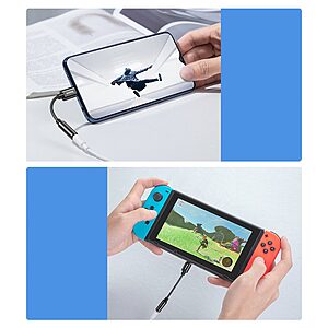 Adapter μετατροπέας ακουστικών Baseus L54 USB-C σε 3.5mm audio jack DAC 24 bit 48 KHz black (CATL54-01) μαύρο