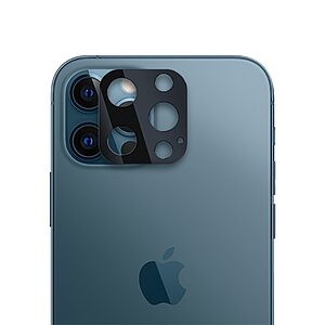 NiLLkin Combo Max 2 σε 1 για iPhone 12 Pro Max Αντιχαρακτικό γυαλί (Πλήρους Κάλυψης) Tempered Glass 9H 0.33mm και Αντιχαρακτικό γυαλί κάμερας – μαύρο - Image 3