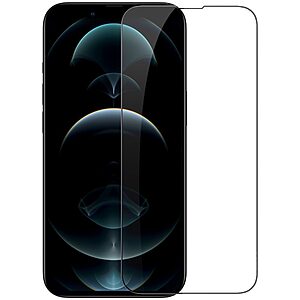 NiLLkin Amazing CP+ Pro Max για iPhone 14 Plus (Πλήρης Κάλυψη) Αντιχαρακτικό γυαλί Tempered Glass 9H – μαύρο - 0.33mm