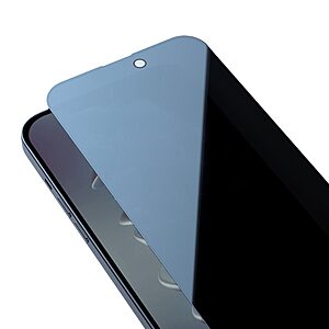 NiLLkin Amazing Anti Spy για iPhone 14 Pro Max (Πλήρης Κάλυψη) Αντιχαρακτικό γυαλί Tempered Glass 9H – 0.33mm μαύρο - Image 4