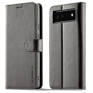 Θήκη Google Pixel 6 5G LC.IMEEKE PU Leather Series με βάση στήριξης