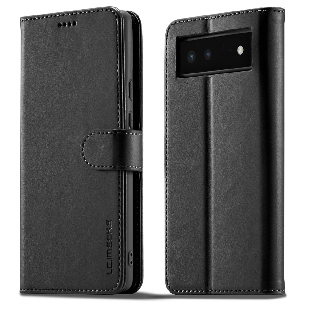 Θήκη Google Pixel 6 5G LC.IMEEKE PU Leather Series με βάση στήριξης