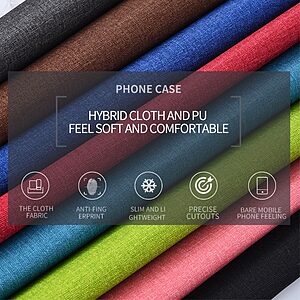 Θήκη Google Pixel 6 5G OEM Cloth Texture Πλάτη από ύφασμα και ενισχυμένο TPU μαύρο - Image 3