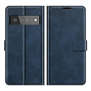 Θήκη Google Pixel 6 Pro 5G Mad Mask Leather Wallet Case V2 με βάση στήριξης