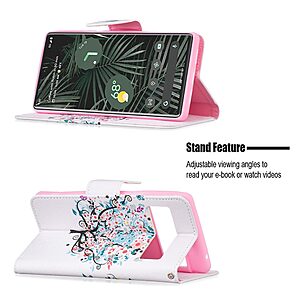 υποδοχές καρτών και μαγνητικό κούμπωμα Flip Wallet από συνθετικό δέρμα και TPU