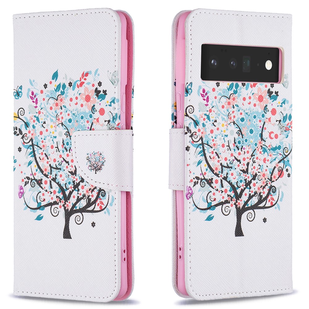 Θήκη Google Pixel 6 Pro 5G OEM Flowered Tree με βάση στήριξης
