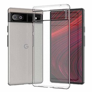 Θήκη Google Pixel 6A 5G OEM Silicone Sockproof Dual layer Transparent Πλάτη TPU