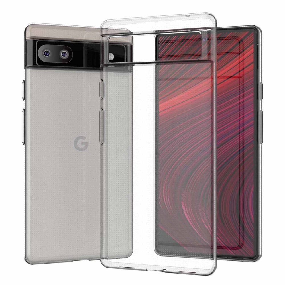 Θήκη Google Pixel 6A 5G OEM Silicone Sockproof Dual layer Transparent Πλάτη TPU