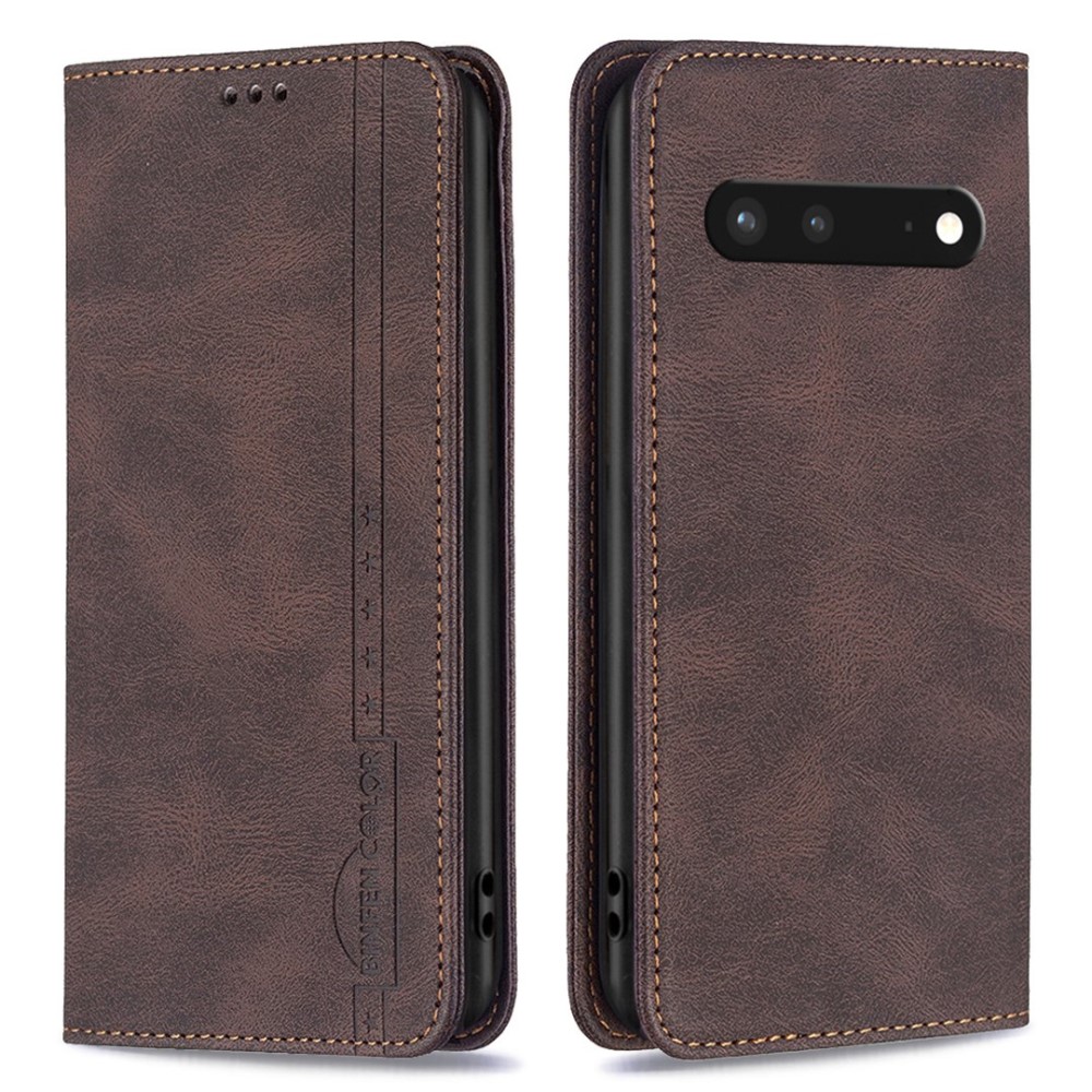 Θήκη Google Pixel 7 5G BINFEN COLOR Leather Wallet series 9 με βάση στήριξης