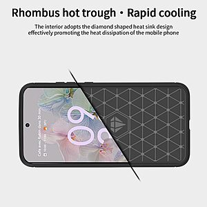Θήκη Google Pixel 7 5G MOFI Brushed V2 TPU Carbon Πλάτη γκρι - Image 5