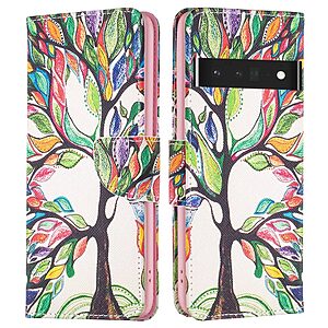 Θήκη Google Pixel 7 Pro 5G OEM Colorized Tree με βάση στήριξης