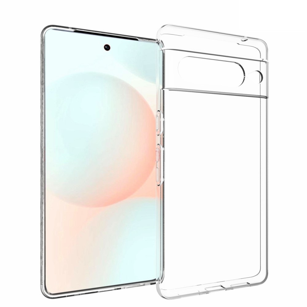 Θήκη Google Pixel 7 Pro 5G OEM Silicone Sockproof Anti-Slip Transparent Πλάτη TPU