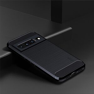 Θήκη Google Pixel 7 Pro 5G MOFI Brushed V2 TPU Carbon Πλάτη μπλε - Image 3