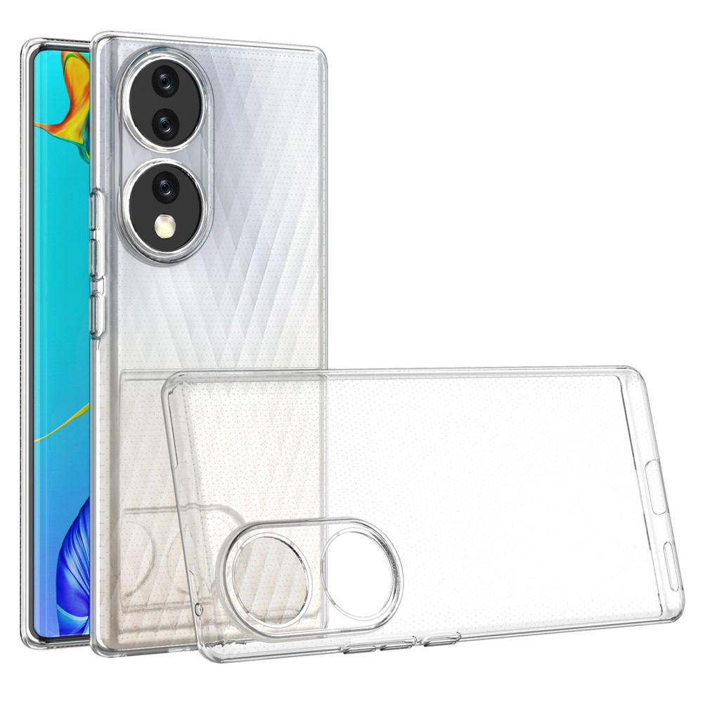 Θήκη Honor 70 5G OEM Silicone Sockproof V6 Anti-Slip Transparent Πλάτη TPU