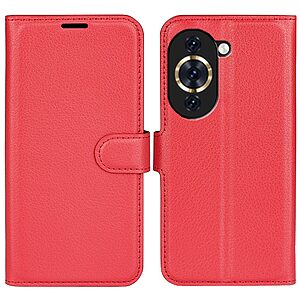 Θήκη Huawei Nova 10 OEM Litchi Skin  Leather με βάση στήριξης