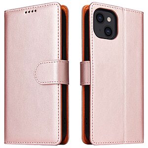 Θήκη iPhone 14 Plus Mad Mask Leather Wallet Case Protector με βάση στήριξης