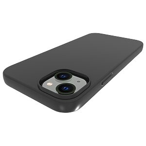 Θήκη iPhone 14 Plus OEM Matte Premium v3 Πλάτη με ημίσκληρο TPU μαύρο - Image 4