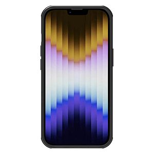 Θήκη iPhone 14 Plus NiLLkin Super Frosted Shield Pro MagSafe Series Πλάτη από Premium σκληρό TPU μαύρο - Image 3