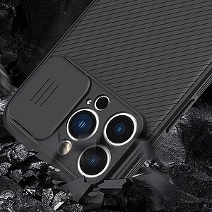 Θήκη iPhone 14 Plus Mad Mask Camshield MagSafe Series Πλάτη με προστασία για την κάμερα από σκλήρό Premium TPU μαύρο - Image 5