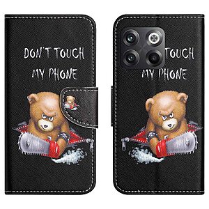 Θήκη OnePlus 10T 5G OEM Angry bear with chainsaw με βάση στήριξης