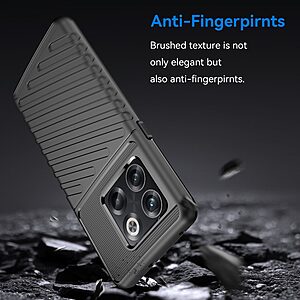 Θήκη OnePlus 10T 5G Mad Mask Thunder Series Πλάτη από ενισχυμένο TPU μαύρο - Image 3