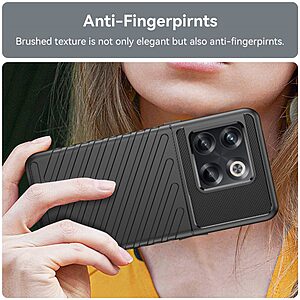 Θήκη OnePlus 10T 5G Mad Mask Thunder Series Πλάτη από ενισχυμένο TPU μαύρο - Image 5