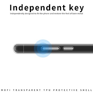 Θήκη Vivo Y22S MOFI Crystal Clear Series ανθεκτική στις γρατζουνιές από Premium TPU και διάφανη Πλάτη - Image 4