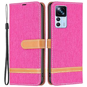 Θήκη Xiaomi 12T / 12T Pro Mad Mask Jean coated skin v2 με βάση στήριξης