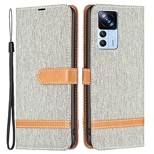 Θήκη Xiaomi 12T / 12T Pro Mad Mask Jean coated skin v2 με βάση στήριξης