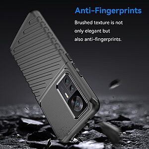 Θήκη Xiaomi 12T 5G / 12T Pro 5G Mad Mask Thunder Series Πλάτη από ενισχυμένο TPU μαύρο - Image 3