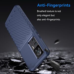 Θήκη Xiaomi 12T 5G / 12T Pro 5G Mad Mask Thunder Series Πλάτη από ενισχυμένο TPU μπλε - Image 3