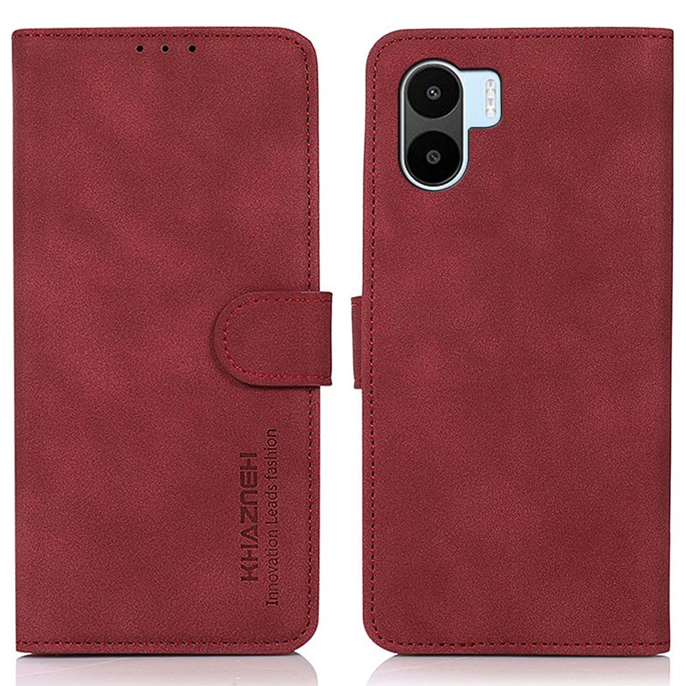 Θήκη Xiaomi Redmi A1 KHAZNEH Litchi Skin Texture Leather με βάση στήριξης