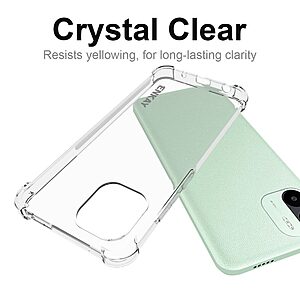 Θήκη Xiaomi Redmi A1 / A2 ENKAY Silicone Sockproof Anti-Slip Transparent Πλάτη TPU - Image 5