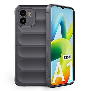 Θήκη Xiaomi Redmi A1 Mad Mask Rugged Armor από σκληρό Premium TPU γκρι