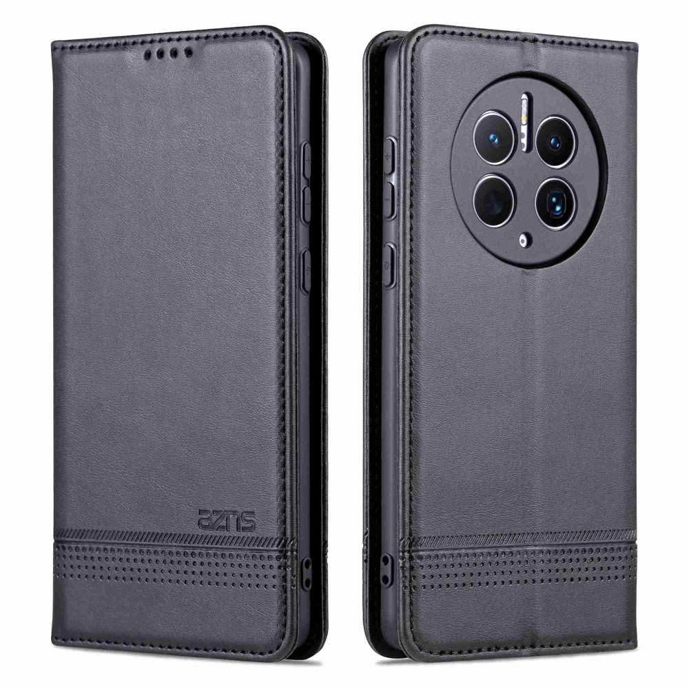 Θήκη Huawei Mate 50 Pro AZNS Litchi Retro V4 Texture Leather με βάση στήριξης Θήκη Huawei Mate 50 Pro AZNS Litchi Retro V4 Texture Leather με βάση στήριξης