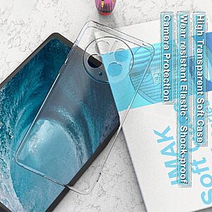 Θήκη Huawei Mate 50 Pro IMAK UX-5 Series Soft TPU πλάτη διάφανη - Image 3