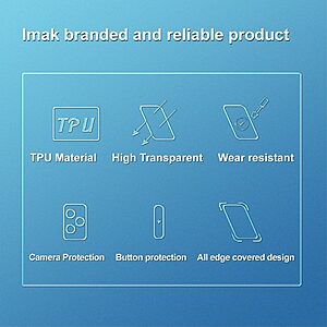 Θήκη Huawei Mate 50 Pro IMAK UX-5 Series Soft TPU πλάτη διάφανη - Image 4