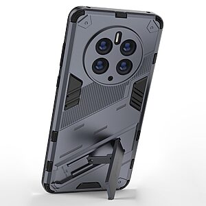 Θήκη Huawei Mate 50 Pro OEM Armor Guard Kickstand με ενισχυμένη Πλάτη και Βάση στήριξης από σκλήρό Premium TPU μπλε σκούρο - Image 3