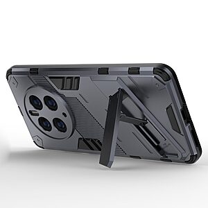 Θήκη Huawei Mate 50 Pro OEM Armor Guard Kickstand με ενισχυμένη Πλάτη και Βάση στήριξης από σκλήρό Premium TPU μπλε σκούρο - Image 4