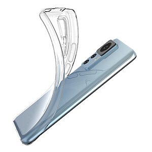 Θήκη Xiaomi 12T 5G OEM Silicone Sockproof V5 Anti-Slip Transparent Πλάτη TPU - Image 4