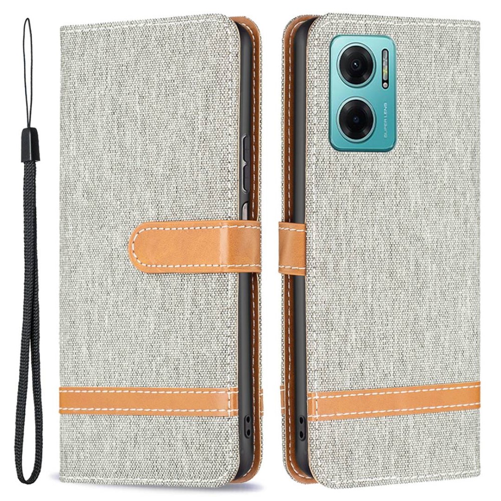 Θήκη Xiaomi Redmi 10 5G Mad Mask Jean coated skin v2 με βάση στήριξης